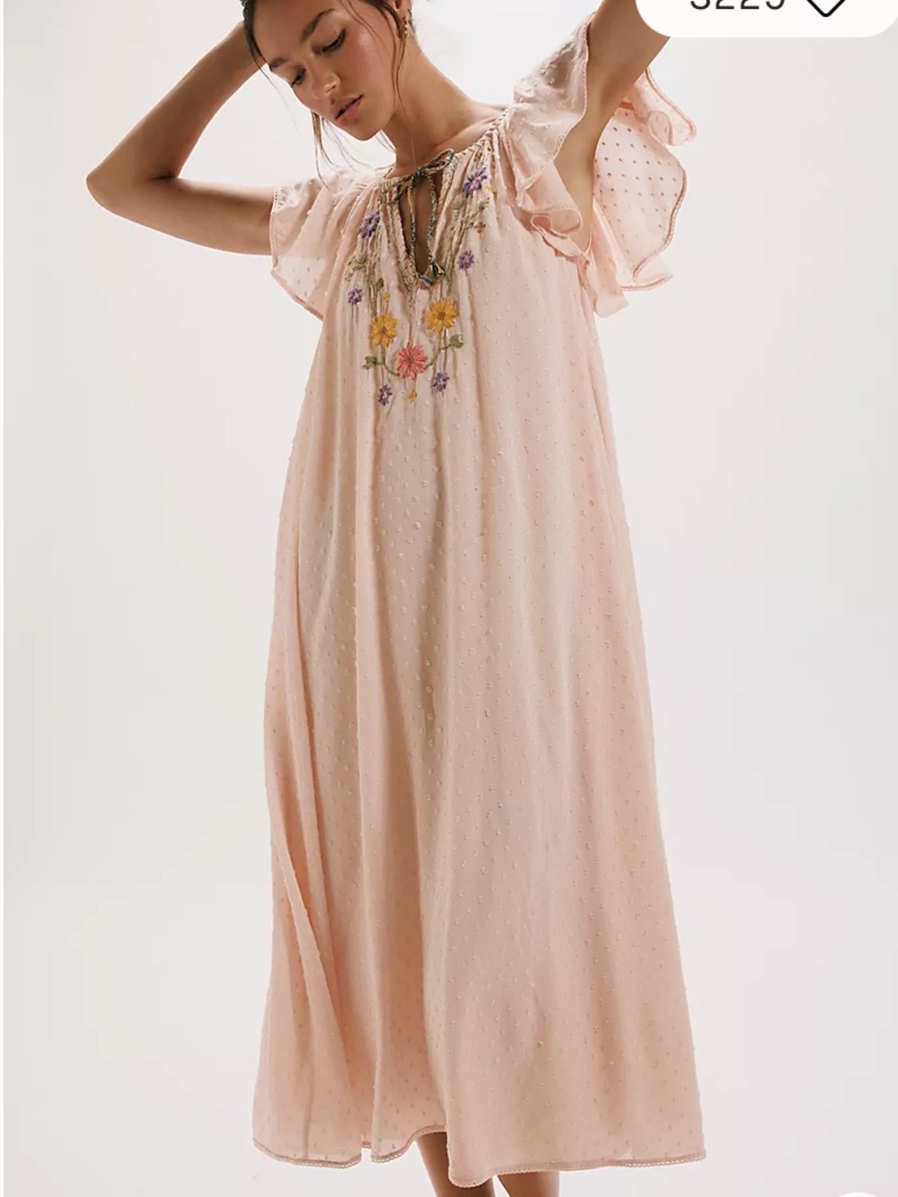 Free People Savannah Rose Midi Dress NWT - Picture 3 of 11